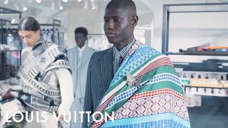 Mens FallWinter 2021 Behind the Scenes with Virgil Abloh – Part 2  LOUIS VUITTON [upl. by Azmah]