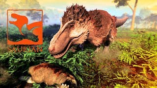 Saurian  THE LIFE OF A REX MAJOR Rex AI Improvements Getting Poisoned New Creature  Gameplay [upl. by Ainatnas982]