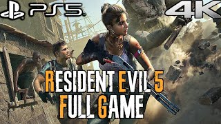 RESIDENT EVIL 5 PS5 Gameplay Walkthrough FULL GAME 4K 60FPS No Commentary [upl. by Floss]