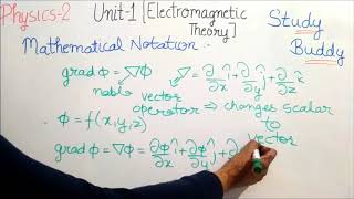 Introduction to Electromagnetic Theory  Gradient [upl. by Reldnahc]