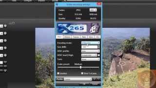 How to encode  convert videos to H265 HEVC using Xvid4PSP 5 Series [upl. by Akeemat]