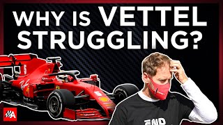 The Reasons Why Sebastian Vettel is Struggling at Ferrari [upl. by Ykcaj443]