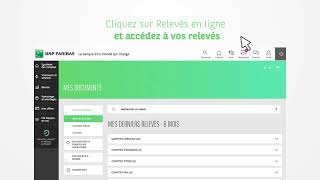 Comment accéder à ses relevés en ligne depuis le site mabanquebnpparibas [upl. by Alejo840]