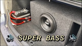 Sundown Audio 12” Subwoofer BUMPING HARD [upl. by Hacker130]