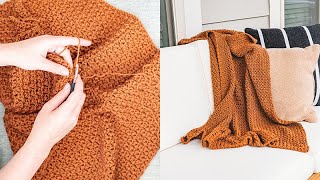 Crochet Old Fashioned Throw Blanket [upl. by Aceissej]