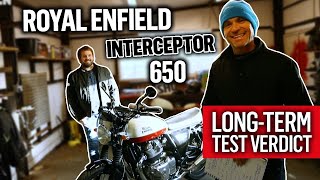 Roundup review Spending 2020 with Royal Enfields Interceptor 650  MCNs longterm test verdict [upl. by Jacquette]