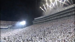 Penn State vs Michigan 2019 White Out Entrance [upl. by Earle99]