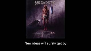 Megadeth  Foreclosure Of A Dream Lyrics [upl. by Inna461]