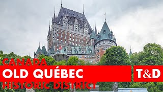 Historic District of Old Québec Tourist Guide 🇨🇦 Canada [upl. by Krug]