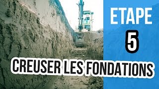 Comment creuser des fondations pour construire  Etape 5 [upl. by Hwang504]