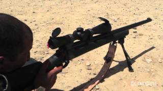 ANA Sniper training with M24 SWS Sniper Weapon System [upl. by Brook]