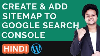 How to Create a Sitemap for WordPress Website and Submit XML Sitemap Google Search Console Hindi [upl. by Elletnwahs159]