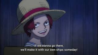 The day Shanks earned Roger and Odens Respect  Shanks and Buggy Friendship [upl. by Adkins]