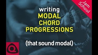 How to write a MODAL chord PROGRESSION that sounds modal [upl. by Priest]