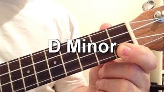 How to play D Minor chord on the ukulele [upl. by Bushore]