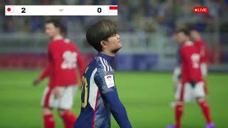 efootball Japan vs Indonesia [upl. by Travus514]