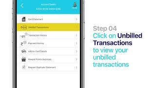 View your transactions and payment history using SBI Card Mobile App [upl. by Kcirtapnaes58]