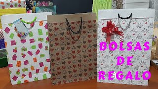 COMO HACER UNA BOLSA DE REGALO [upl. by Laroc]