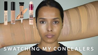 The only concealers I use  Swatches amp Reviews MediumNC40 skin tone [upl. by Glimp]