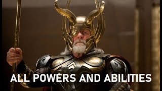 Odin  All Powers and Abilities from the MCU [upl. by Lammond]