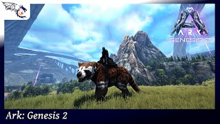 Taming The New RThylacoleo  ARK Genesis 2 5 [upl. by Odilia722]