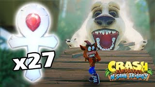 Crash Bandicoot 2 N Sane Trilogy  All Platinum Relics  1080p 60fps [upl. by Ozneral980]