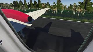 Carenado Saab 340 Landing [upl. by Leelaj553]