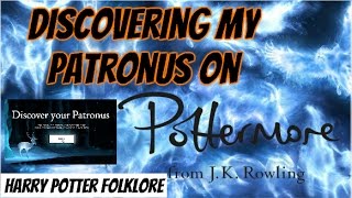 Discovering My Patronus On Pottermore [upl. by Ahseeyt]