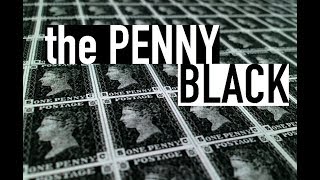 First Postage Stamp  The Penny Black [upl. by London639]