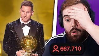 LEO MESSI GANA SU SÉPTIMO BALÓN DE ORO [upl. by Allenrac237]