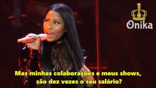 Nicki Minaj  Monster LIVE LegendadoPTBR [upl. by Rothschild]