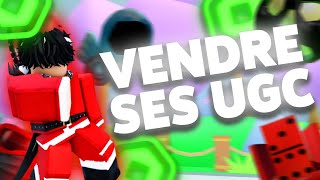 COMMENT VENDRE SES UGC ROBLOX  TUTO [upl. by Dail418]