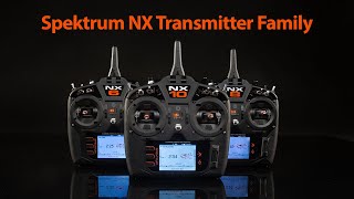 Spektrum NX Family of DSMX Aircraft Transmitters [upl. by Notslar134]