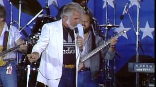 Kenny Rogers  Ruby Live at Farm Aid 1985 [upl. by Aiksa]