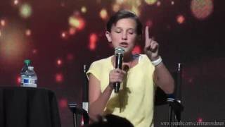 Millie Bobby Brown raps Nicki Minajs verse from quotMonsterquot [upl. by Hearn]