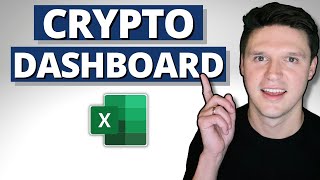 How To Create A Crypto Portfolio Dashboard In Excel [upl. by Akirahc]