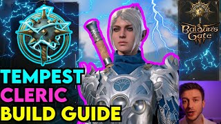 OP Tempest Cleric Build Guide Baldurs Gate 3 [upl. by Narret]