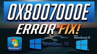 Fix Windows Update Error 0x8007000E in Windows 10 3 Solutions 2025 [upl. by Knah362]