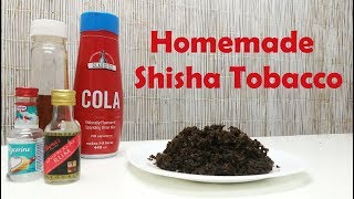 Homemade Shisha Tobacco  Rum and cola flavor [upl. by Ikkaj]