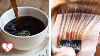 Cómo Teñir el Cabello Naturalmente con Café [upl. by Boulanger]