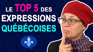 TOP 5 QUEBEC FRENCH EXPRESSIONS EXPLAINED  Québécois 101 [upl. by Asquith452]