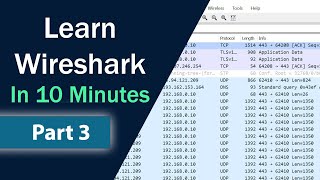 Learn Wireshark in 10 minutes Part 3  Wireshark Tutorial TLS Handshake [upl. by Hadrian]