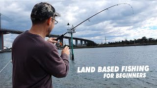 LAND BASED FISHING FOR BEGINNERS [upl. by Ardnassac990]