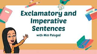 Imperative and Exclamatory Sentences [upl. by Anilag]