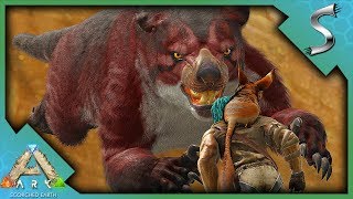 MAX LEVEL THYLA YES PLEASE THYLACOLEO TAMING AND BREEDING  Ultimate Ark E49  Scorched Earth [upl. by Domela]