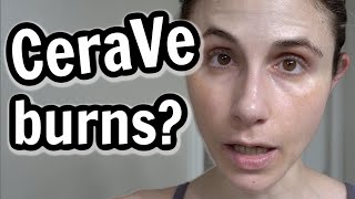 Why CeraVe products burn and sting Dr Dray [upl. by Lezirg]