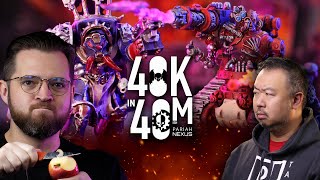 Night Lords look to skin Adeptus Mechanicus Warhammer 40k in 40m [upl. by Past]