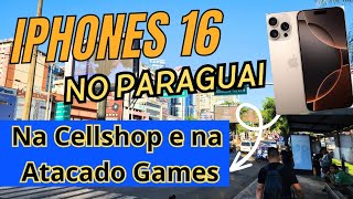 COMPRAS NO PARAGUAI LOJAS CELLSHOP E ATACADO GAMES [upl. by Lippold311]