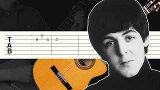 And I Love Her  The Beatles  Guitarra Tutorial  Tablatura [upl. by Pattison]