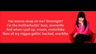 Nicki Minaj  Romans Revenge feat Eminem Lyrics Video [upl. by Hollyanne]